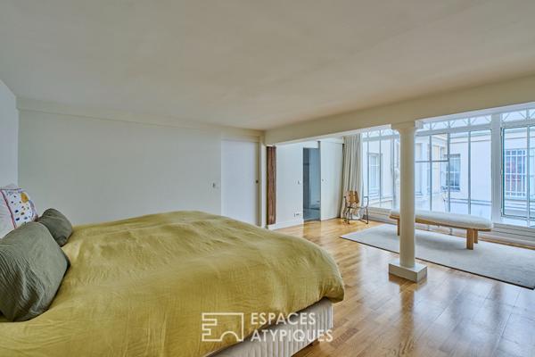 Loft en duplex avec verrières – Place des Victoires