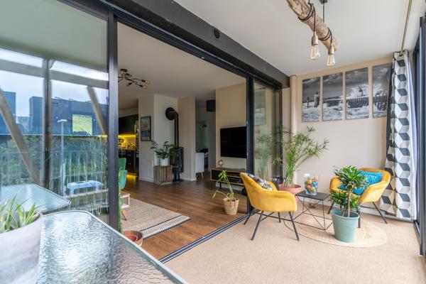 Appartement 4 pièces, récent sur les Berges de la Garonne