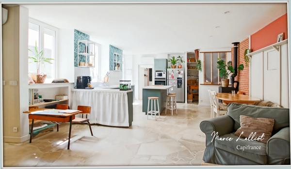 Maison à vendre 7 pièces, Puiseaux, 5 chambres, Plain Pied, Patio intérieur