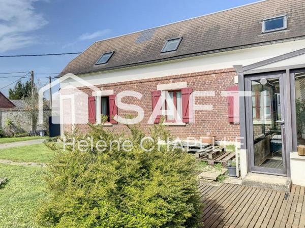 Longère vivable de plain pied - 4 chambres - dépendances