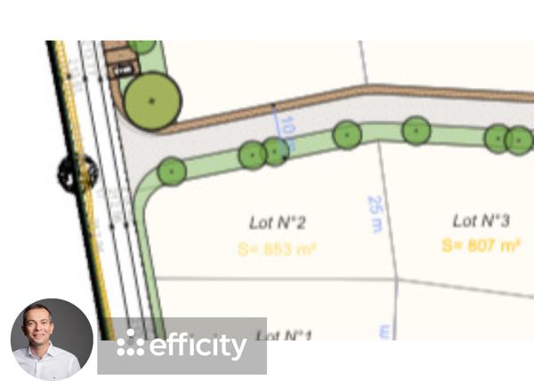Terrain - 1202 m²