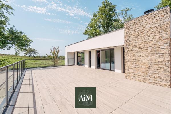 Maison de prestige à vendre à Vannes – Villa contemporaine de 350 m² avec piscine