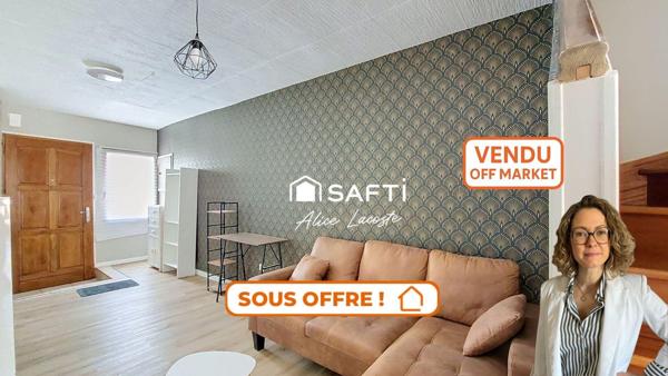 Maison rénovée avec cour au cœur du village