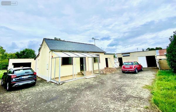 Maison à vendre à Gaël en Ille-et-Vilaine (35290), ref : 048-V1229S   
CENTRE BOURG