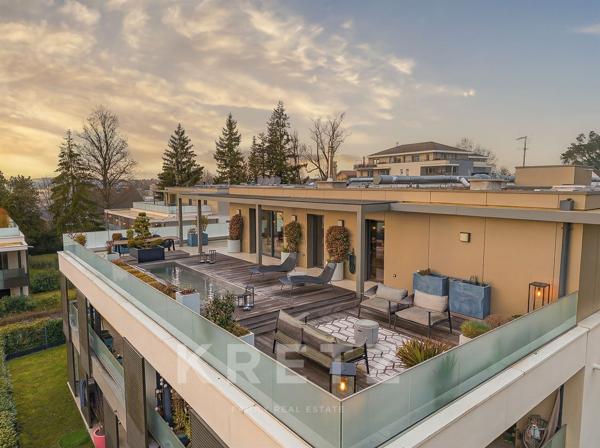 VETRAZ-MONTHOUX - PENTHOUSE 162 m2 - Vue et Terrasse privative