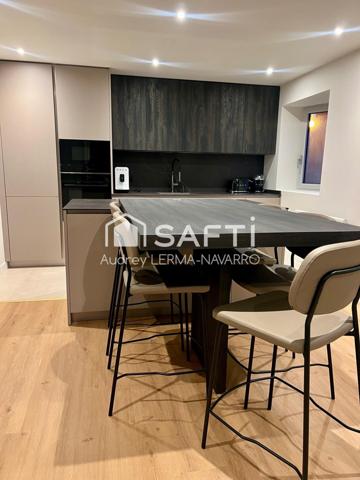 Superbe appartement à Stella plage avec chambre , cabine et balcon