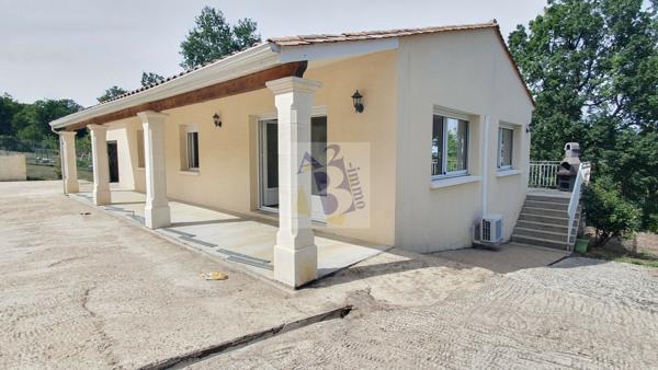 Location maison Garat (16410), 96.90m² avec 5 pièce(s) dont 3 chambre(s) sur 600.00m² de terrain. Agence Allard Brimeaud