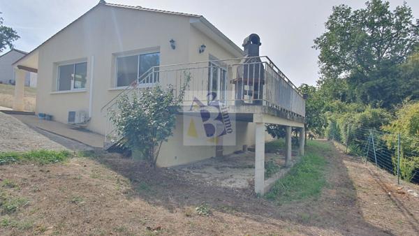 Location maison Garat (16410), 96.90m² avec 5 pièce(s) dont 3 chambre(s) sur 600.00m² de terrain. Agence Allard Brimeaud