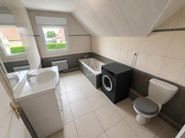Oberhergheim - Maison individuelle 108m², 3 Chambres, garage, terrain piscinable