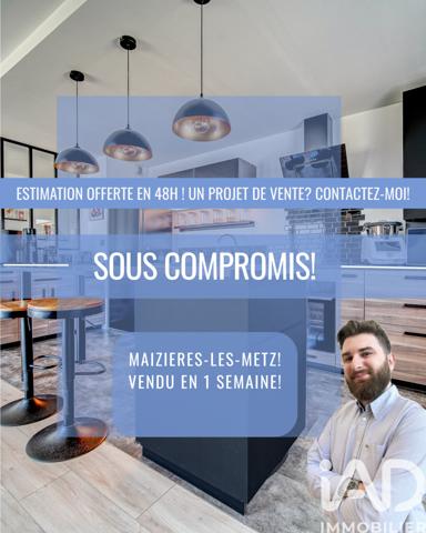 Appartement à vendre 3 pièces 67 m² Maizières-lès-Metz