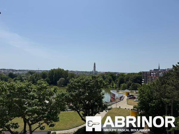 SUPERBE T4 TRAVERSANT 90 M² — VUE ÉTANG & TOUR PERRET, PLEIN SUD AMIENS