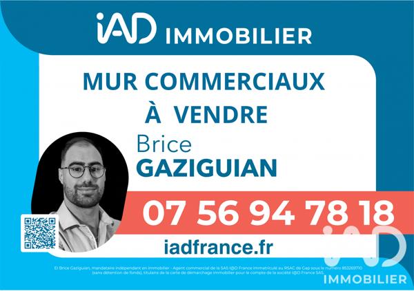 Murs commerciaux  à vendre 264,92 m² Gap