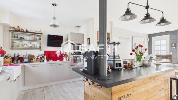 Maison plain-pied 155M2, 5 chambres, Piscine, Terrain 1000M2