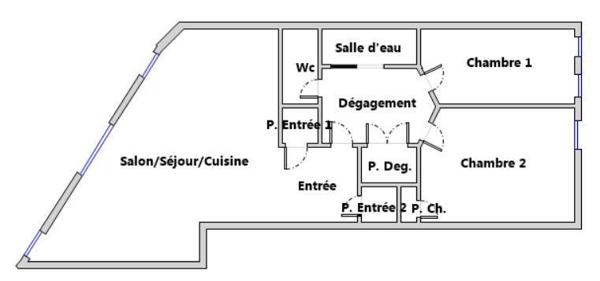 Appartement à vendre 3 pièces 70 m² Bordeaux