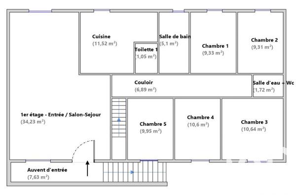 Maison à vendre 6 pièces 112 m² La Penne-sur-Huveaune