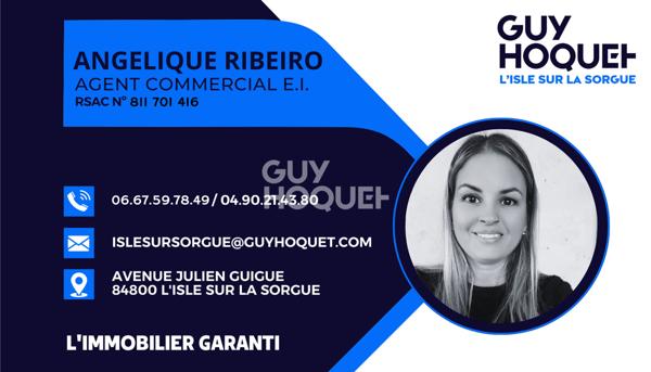 Maison plain pied 3 chambres à l'Isle sur la Sorgue