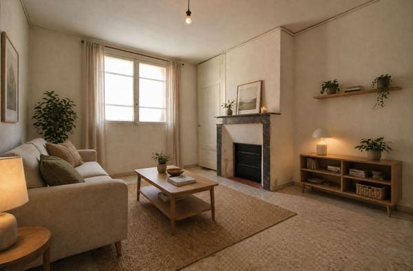 AGEN - Quartier Palissy - Maison de ville de 86m² habitables avec 2 chambres et jardin