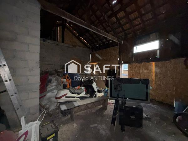 Ensemble immobilier 188 m2 Saint-Ouen 93400 - 3 maisons+ 1 dépendance + cour 288m2