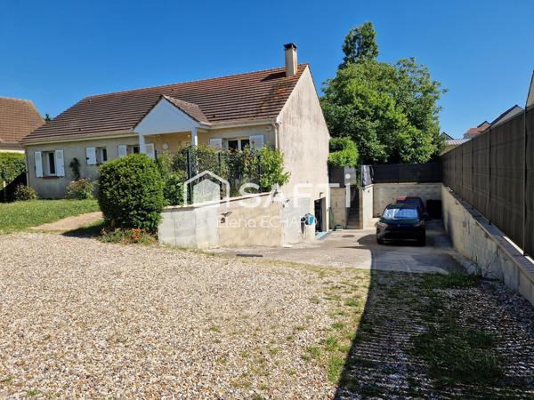 Plain-pied familial avec grande terrasse et sous-sol total à Magnanville !