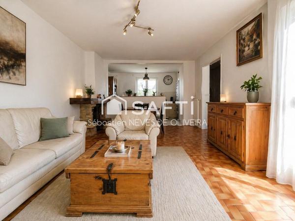 Maison familiale 6p · 117 m² · Jardin 491 m²