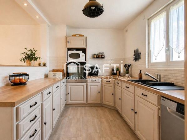 Maison familiale 6p · 117 m² · Jardin 491 m²