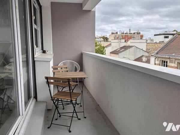 PARIS 17ᵉ – Quartier des Épinettes – Appartement 2 pièces de 57,70 m² avec balcon