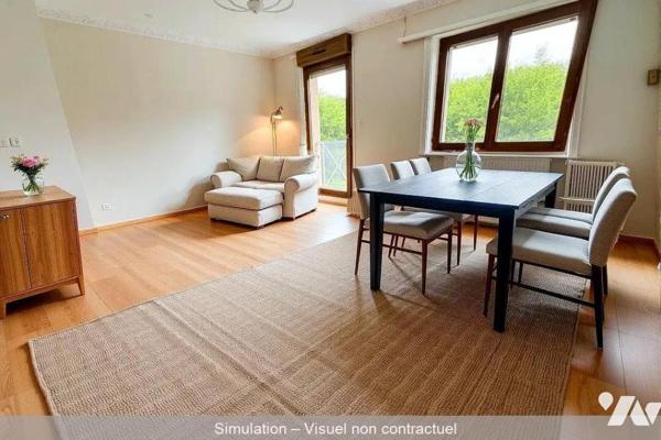 À vendre à Salbris (41), découvrez cet appartement de 75,25 m² situé au c?ur d'une copropriété ...