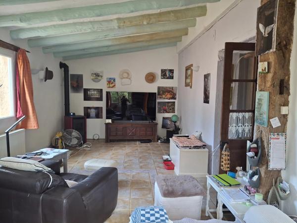 Maison, grange, atelier, hangar et terrain offrant une vue imprenable