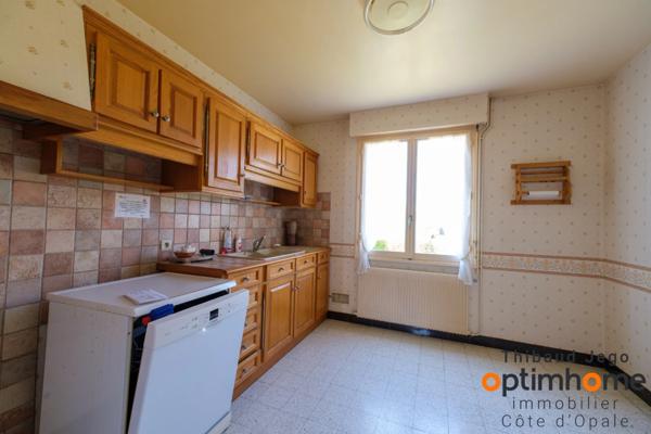 Maison à rénover avec beau potentiel, jardin sud-ouest – Marquise/Rinxent