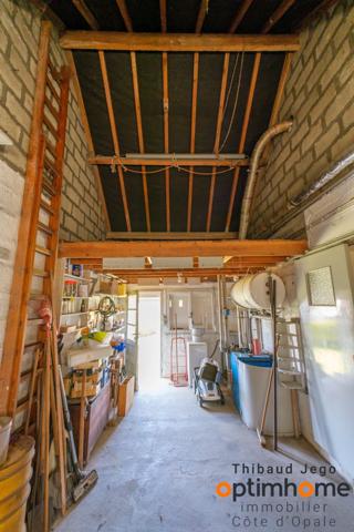 Maison à rénover avec beau potentiel, jardin sud-ouest – Marquise/Rinxent