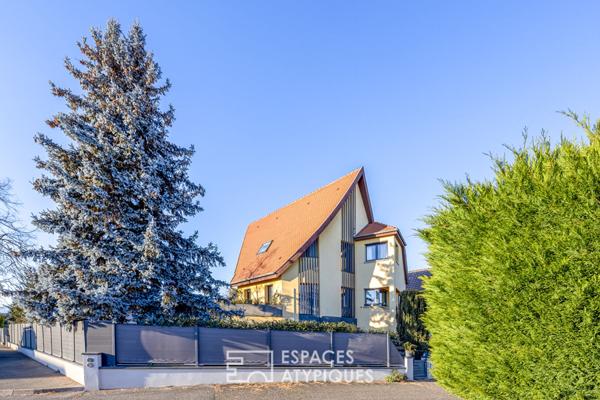 Maison d’architecte rénovée avec piscine au coeur des maraîchers