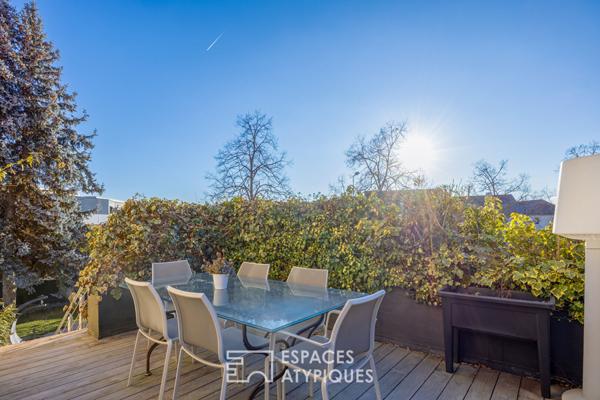 Maison d’architecte rénovée avec piscine au coeur des maraîchers