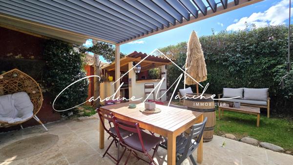 Maison T5 de plain-pied de 100m² - annexe, garage et piscine