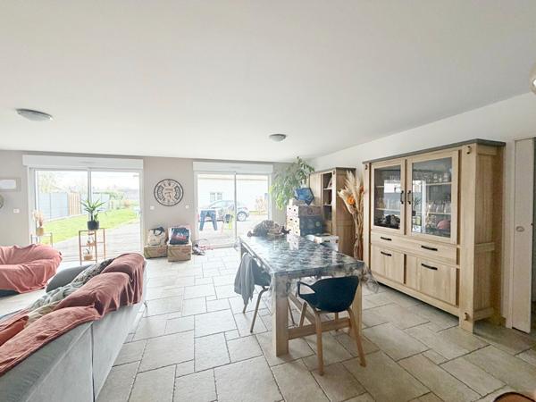 Maison de plain-pied 116 m² 3 chambres Téloché