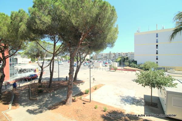 Balaruc-les-Bains (34540) T1 de 20,50 m2 + loggia 3.86 m2 au centre-ville de Balaruc-Les-Bains