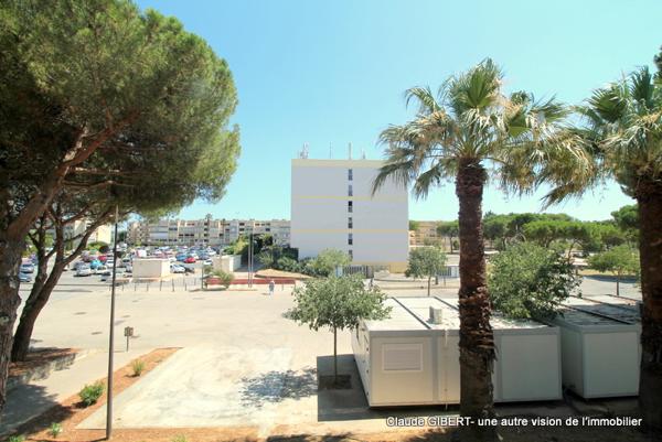 Balaruc-les-Bains (34540) T1 de 20,50 m2 + loggia 3.86 m2 au centre-ville de Balaruc-Les-Bains