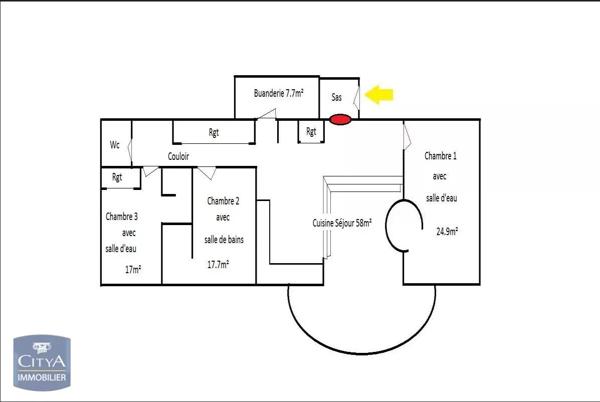 Maison à louer 4 pièces 140.03m² Marignane (13700)
