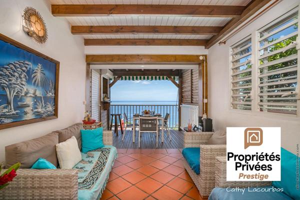 Superbe Appartement T3 Duplex ,vue mer exceptionnelle et piscine- Bouillante