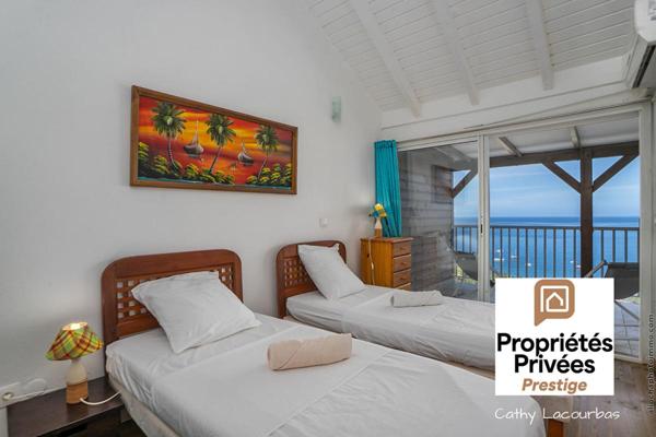 Superbe Appartement T3 Duplex ,vue mer exceptionnelle et piscine- Bouillante