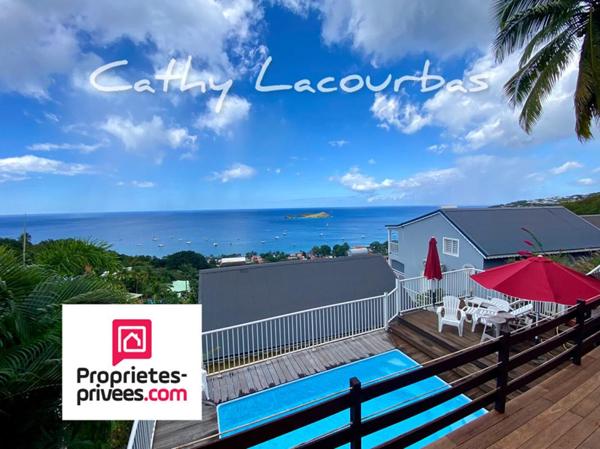 Superbe Appartement T3 Duplex ,vue mer exceptionnelle et piscine- Bouillante