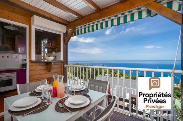 Superbe Appartement T3 Duplex ,vue mer exceptionnelle et piscine- Bouillante