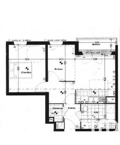 Appartement à vendre 2 pièces 48 m² Ablon-sur-Seine