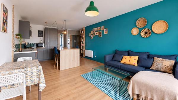 63 avenue des Frères Lumières Lyon 69008 – T2 Meublé – 945 €CC