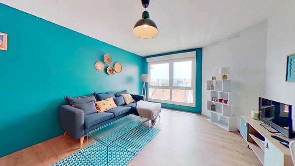 63 avenue des Frères Lumières Lyon 69008 – T2 Meublé – 945 €CC