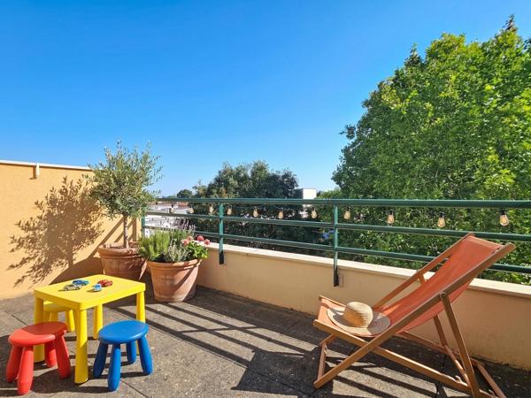 SPACIEUX DUPLEX 3 PIECES AVEC TERRASSES
