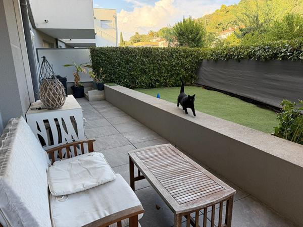 Cagnes Sur Mer 3 Pièces 57 m2 Terrasse 19 m² Jardin Double Box
