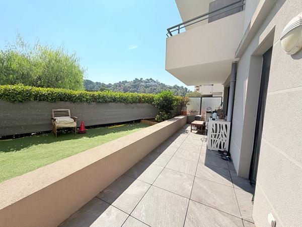 Cagnes Sur Mer 3 Pièces 57 m2 Terrasse 19 m² Jardin Double Box