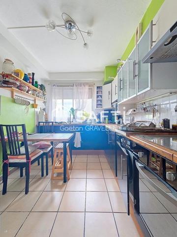 Appartement T4, 3 chambres et garage