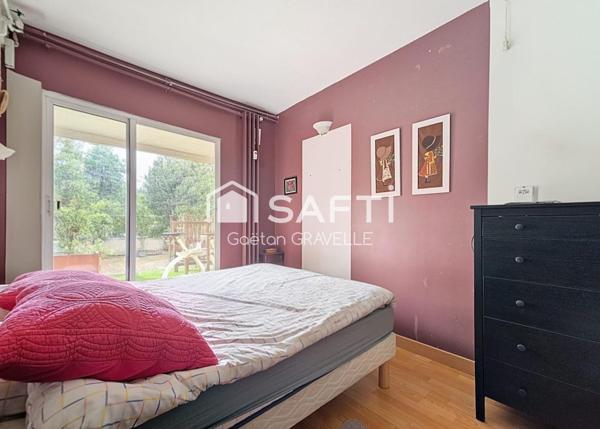 Appartement T4, 3 chambres et garage