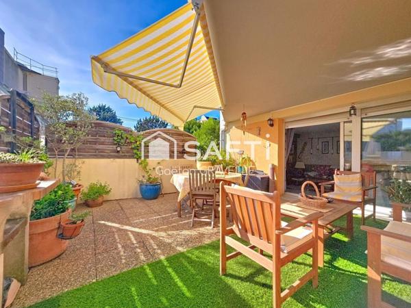 Appartement T4, 3 chambres et garage